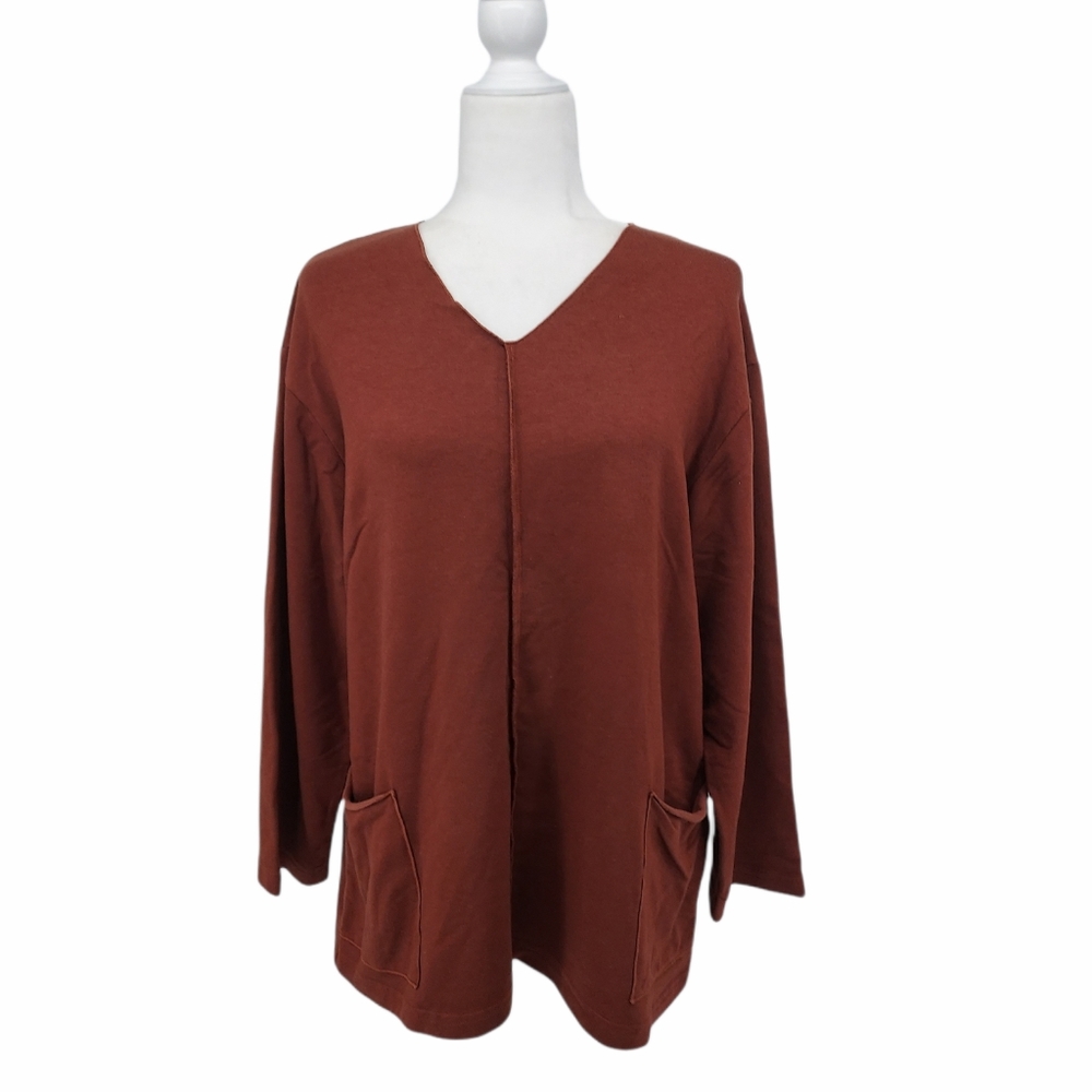 bryan WALKER front pocket sweater- bamboo